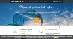 Desktop Screenshot of idealvoyance.fr